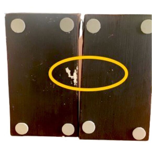 Bronze Bunny Bookends, Distressed Finish, Rabbit Shelf Decor,  Set of 2 Book End - Picture 7 of 7